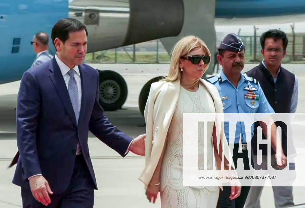 US Secretary of State Marco Rubio and his wife Jeanette D. Rubio arrive in Delhi New Delhi, May 23 (ANI): US Secretary of State Marco Rubio and his wife Jeanette D. Rubio arrive in Delhi after their visit to Kolkata, in New Delhi on Saturday. (ANI Video Grab) New Delhi Delhi India