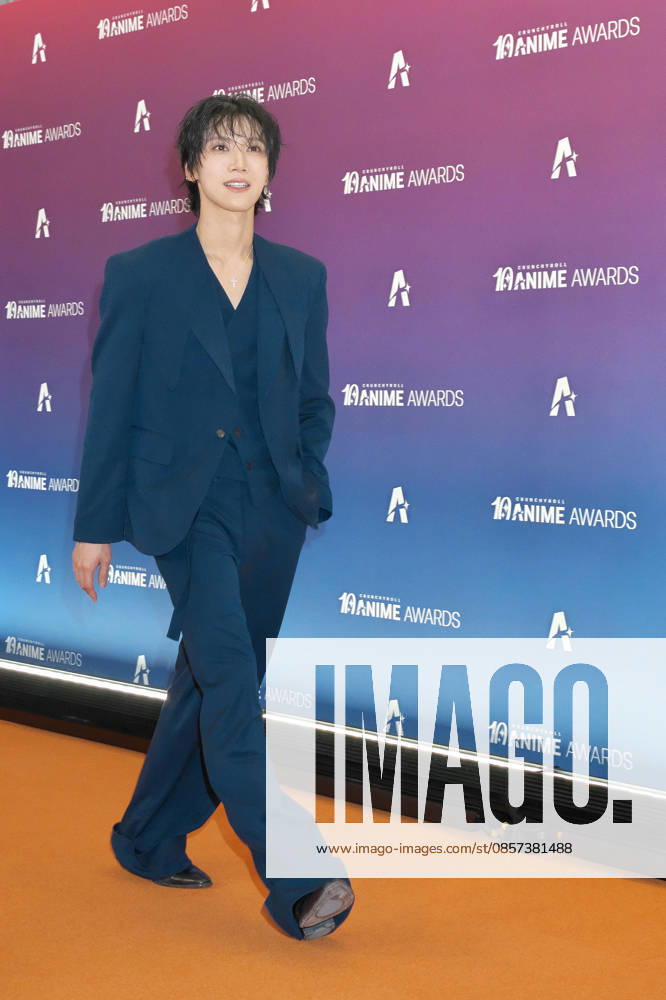 Member of South Korean boy band NCT TEN attends the orange carpet event for the Crunchyroll Anime Awards 2026 in Tokyo, Japan on Saturday, May 23, 2026. TKP2026052316 KEIZOxMORI