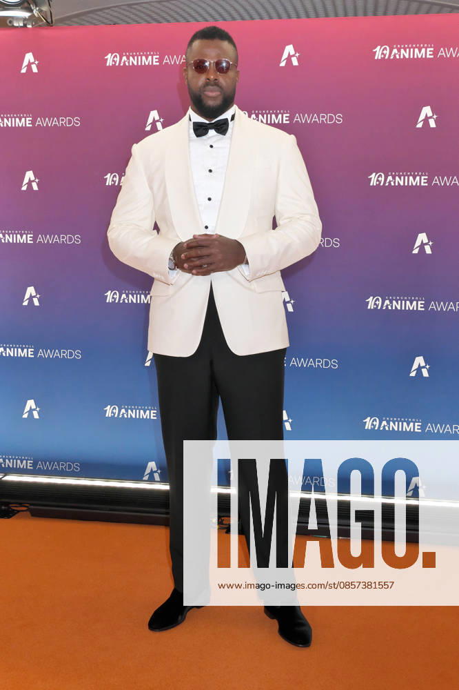 Tobagonian actor Winston Duke attends the orange carpet event for the Crunchyroll Anime Awards 2026 in Tokyo, Japan on Saturday, May 23, 2026. TKP2026052313 KEIZOxMORI