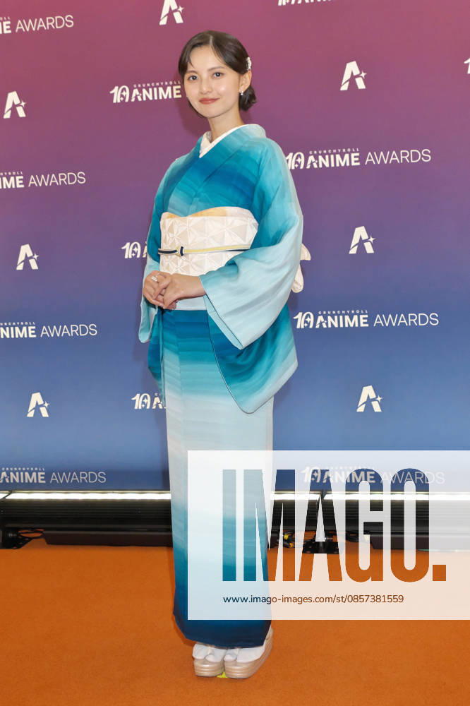 Japanese actress Asuka Saito attends the orange carpet event for the Crunchyroll Anime Awards 2026 in Tokyo, Japan on Saturday, May 23, 2026. TKP2026052314 KEIZOxMORI