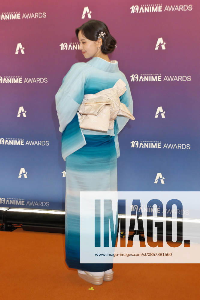 Japanese actress Asuka Saito attends the orange carpet event for the Crunchyroll Anime Awards 2026 in Tokyo, Japan on Saturday, May 23, 2026. TKP2026052315 KEIZOxMORI