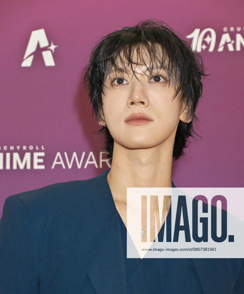 Member of South Korean boy band NCT TEN attends the orange carpet event for the Crunchyroll Anime Awards 2026 in Tokyo, Japan on Saturday, May 23, 2026. TKP2026052317 KEIZOxMORI
