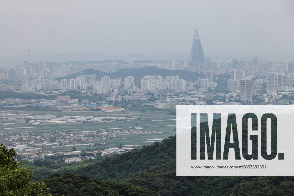 A view of Pyongyang from Mount Ryonggaksan (Dragon Mountain). Seen in the distance is the Ryugyong Hotel Pyongyang - ZUMAt113 20260523_zaa_t113_312