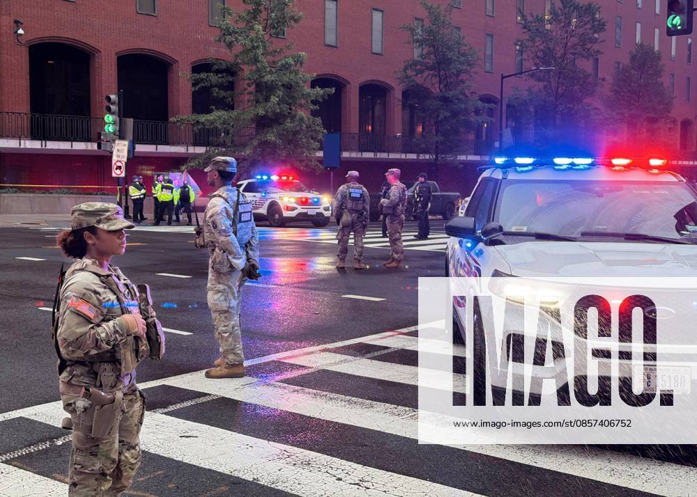 At least 2 people shot near White House WASHINGTON, DC, UNITED STATES - MAY 23: Multiple police vehicles and armed security personnel are deployed near the White House after gunfire erupted in Washington, DC, United States on May 23, 2026. At least two people, including the suspect, were shot near the White House after gunfire erupted Saturday, officials said, according to media reports. Fatih Aktas Anadolu Washington DC United States. Editorial use only. Please get in touch for any other usage.