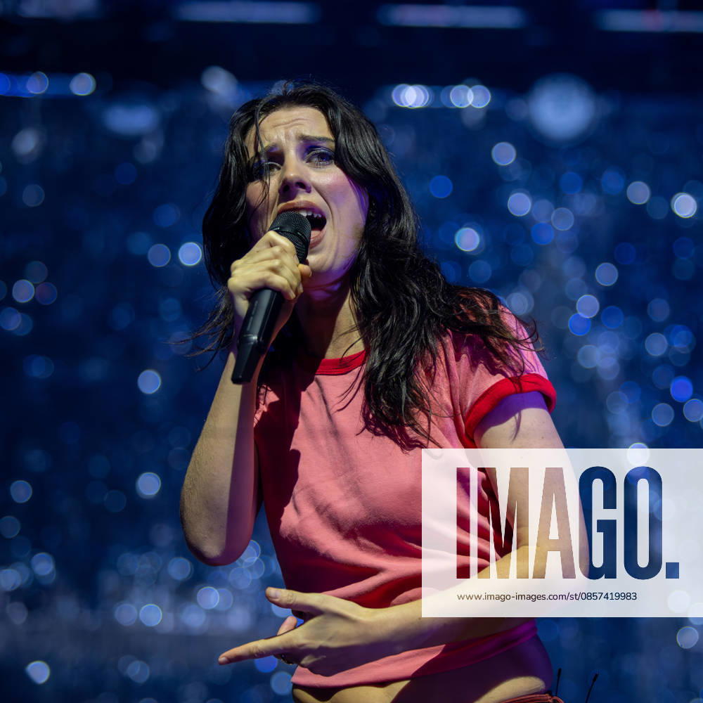 SaO PAULO, SP - 23.05.2026: C6 FEST 2026 - The British band Wolf Alice will perform on the third day of the fourth edition of C6 Fest, this Saturday (May 23rd), at the Ibirapuera Auditorium in Sao Paulo. Formed by Ellie Rowsell, Joff Oddie, Theo Ellis and Joel Amey, the group emerged in London in 2010 and gained international prominence for its mix of indie rock, grunge, folk and shoegaze, establishing itself as one of the leading names in the contemporary British alternative scene. x2949367x EmersonxSantos