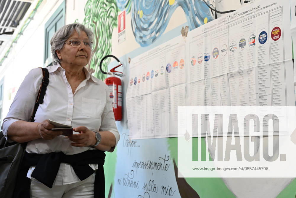 IPA85031293 - sal - 24 05 2026 Salerno. Salerno municipal elections