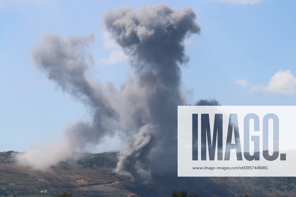 Israeli attacks on southern Lebanon continue NABATIEH, LEBANON - MAY 24: Smoke rises following the Israeli attack on Ali al-Tahir area despite the ceasefire in Nabatieh, Lebanon on May 24, 2026. Ramiz Dallah Anadolu Nabatieh Lebanon. Editorial use only. Please get in touch for any other usage.