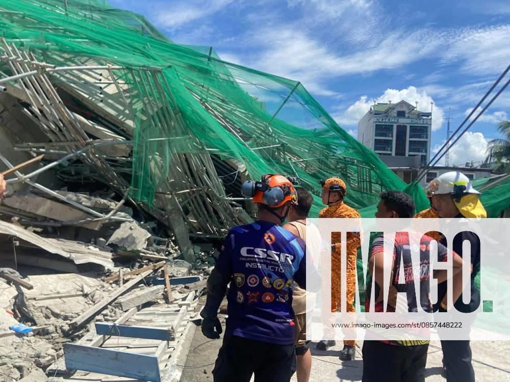 Building collapsed in Philippines, trapping multiple people, killing at least one ANGELES, PAMPANGA PROVINCE, PHILIPPINES - MAY 24: (---- - MANDATORY CREDIT - BUREAU OF FIRE PROTECTION (BFP) HANDOUT - NO MARKETING NO ADVERTISING CAMPAIGNS - DISTRIBUTED AS A SERVICE TO CLIENTS----) Rescuers conduct search and rescue operations at the rubble of a building after it collapsed, in Angeles, Pampanga Province, Philippines, on May 24, 2026. One Malaysian national has been found dead, at least 24 were rescued alive and at least 21 are still missing, after the nine-storey building that was under construction collapsed, according to the local authorities. Search and rescue efforts are still underway. Bureau of Fire Protection H