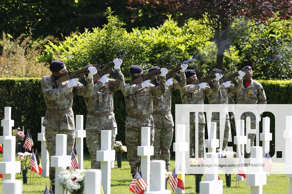 The annual Memorial Day ceremony at the Flanders Field American Cemetery, in Waregem, Sunday 24 May 2026. NICOLASxMAETERLINCK 174920964