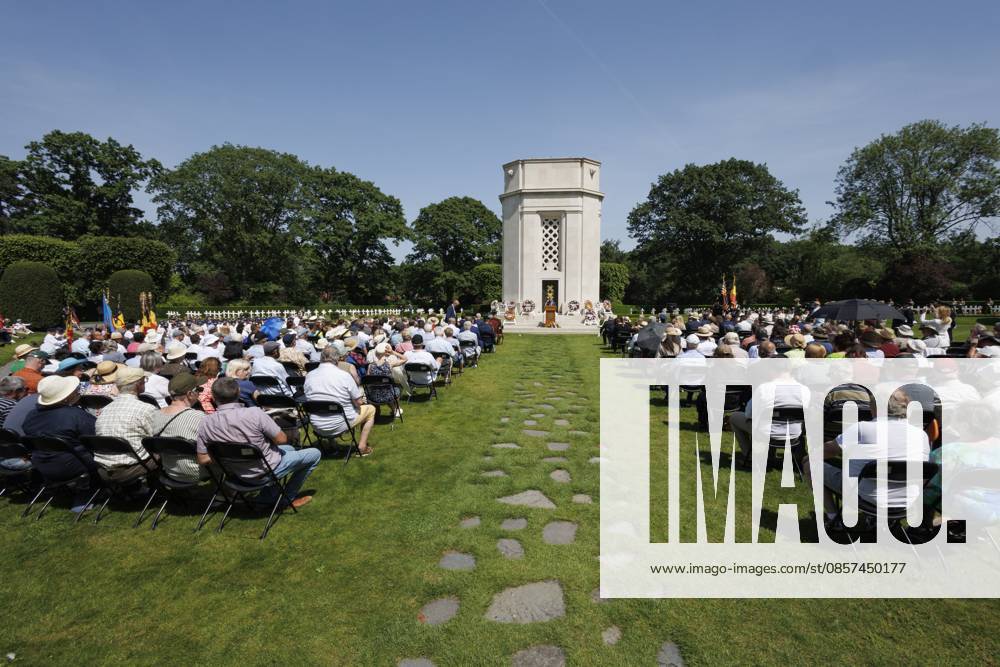 Illustration picture taken during the annual Memorial Day ceremony at the Flanders Field American Cemetery, in Waregem, Sunday 24 May 2026. NICOLASxMAETERLINCK 174928914