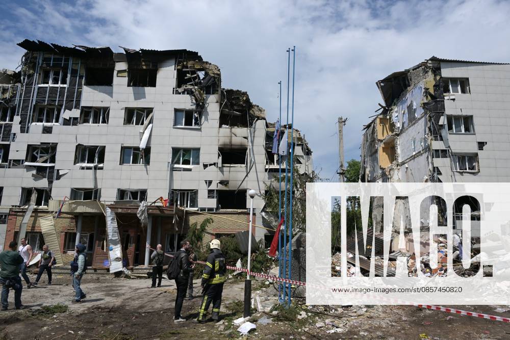 Russia Ukraine LPR Drone Attack Journalists 9172794 24.05.2026 Foreign journalists from 19 countries visit the scene of the drone attack carried out by the Ukrainian military on a dormitory of the Starobelsk Professional College of Lugansk State Pedagogical University in the course of Russia s military operation in Ukraine, in Starobelsk, Lugansk People s Republic, Russia. At least 21 people were killed and 42 injured in the attack in the early hours of May 22. Evgeny Biyatov Sputnik Starobelsk Lugansk People s Republic Russia