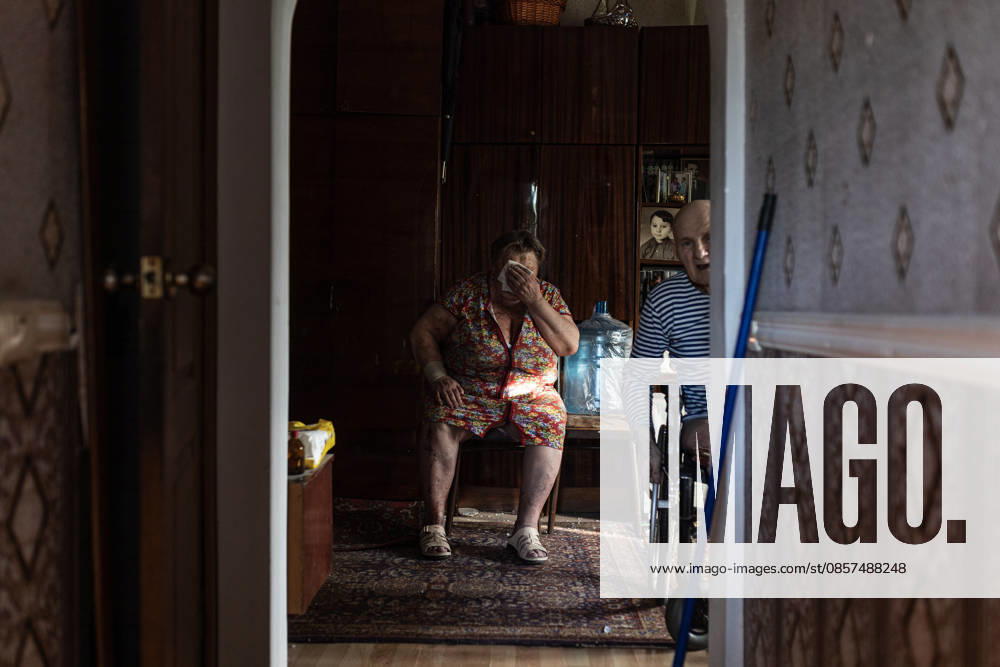 Aftermath of Russian strike in Kramatorsk KRAMATORSK, UKRAINE - MAY 25: Valentina, aged 79, injured at her home, which was damaged following a Russian attack using KAB aerial bombs, in Kramatorsk, Ukraine, 25 May 2026 Diego Herrera Carcedo Anadolu Kramatorsk Ukraine. Editorial use only. Please get in touch for any other usage.