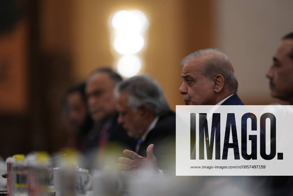 Chinese President Xi Jinping (not in the picture) holds talks with Pakistani Prime Minister Shehbaz Sharif, who is on an official visit to China, at the Great Hall of the People on May 25, 2026 in Beijing, China. Chinese President Xi Jinping met with Pakistani Prime Minister Shehbaz Sharif in Beijing on May 25.