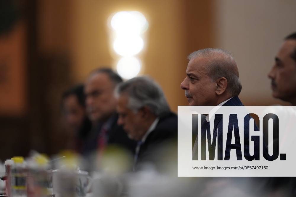 Chinese President Xi Jinping (not in the picture) holds talks with Pakistani Prime Minister Shehbaz Sharif, who is on an official visit to China, at the Great Hall of the People on May 25, 2026 in Beijing, China. Chinese President Xi Jinping met with Pakistani Prime Minister Shehbaz Sharif in Beijing on May 25.
