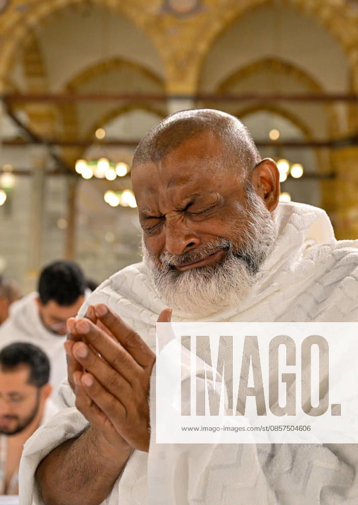 Muslim worshippers perform prayers around the Kaaba at the Grand Mosque in Mecca, Saudi Arabia Muslim worshippers perform prayers around the Kaaba at the Grand Mosque in Mecca, Saudi Arabia, on May 25, 2026, in preparation for the annual Hajj pilgrimage. Millions of Muslims from around the world travel to Saudi Arabia to perform the annual Hajj rituals. Photo by Saudi Press Agency apaimages Saudi Arabia 250526_Saudi_Arabia_SPA_00(10)