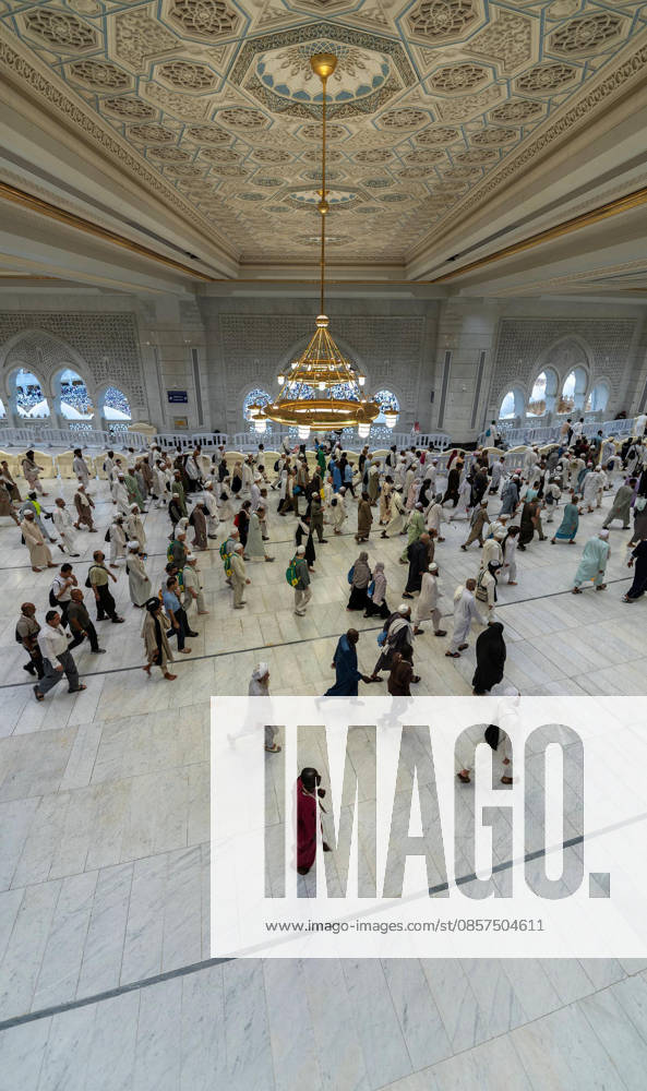 Muslim worshippers perform prayers around the Kaaba at the Grand Mosque in Mecca, Saudi Arabia Muslim worshippers perform prayers around the Kaaba at the Grand Mosque in Mecca, Saudi Arabia, on May 25, 2026, in preparation for the annual Hajj pilgrimage. Millions of Muslims from around the world travel to Saudi Arabia to perform the annual Hajj rituals. Photo by Saudi Press Agency apaimages Saudi Arabia 250526_Saudi_Arabia_SPA_00(13)