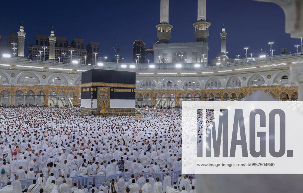 Muslim worshippers perform prayers around the Kaaba at the Grand Mosque in Mecca, Saudi Arabia Muslim worshippers perform prayers around the Kaaba at the Grand Mosque in Mecca, Saudi Arabia, on May 25, 2026, in preparation for the annual Hajj pilgrimage. Millions of Muslims from around the world travel to Saudi Arabia to perform the annual Hajj rituals. Photo by Saudi Press Agency apaimages Saudi Arabia 250526_Saudi_Arabia_SPA_00(7)