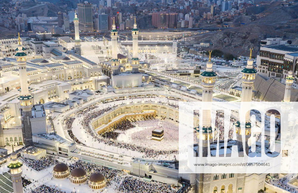 Muslim worshippers perform prayers around the Kaaba at the Grand Mosque in Mecca, Saudi Arabia Muslim worshippers perform prayers around the Kaaba at the Grand Mosque in Mecca, Saudi Arabia, on May 25, 2026, in preparation for the annual Hajj pilgrimage. Millions of Muslims from around the world travel to Saudi Arabia to perform the annual Hajj rituals. Photo by Saudi Press Agency apaimages Saudi Arabia 250526_Saudi_Arabia_SPA_00(8)