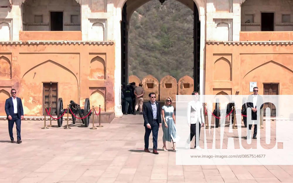 US Secretary of State Marco Rubio, along with his wife, Jeanette D. Rubio, and US Ambassador to India Sergio Gor, during their visit to Amber Fort Jaipur, May 25 (ANI): US Secretary of State Marco Rubio, along with his wife, Jeanette D. Rubio, and US Ambassador to India Sergio Gor, during their visit to Amber Fort, in Jaipur on Monday. (ANI Video Grab) Jaipur Rajasthan India