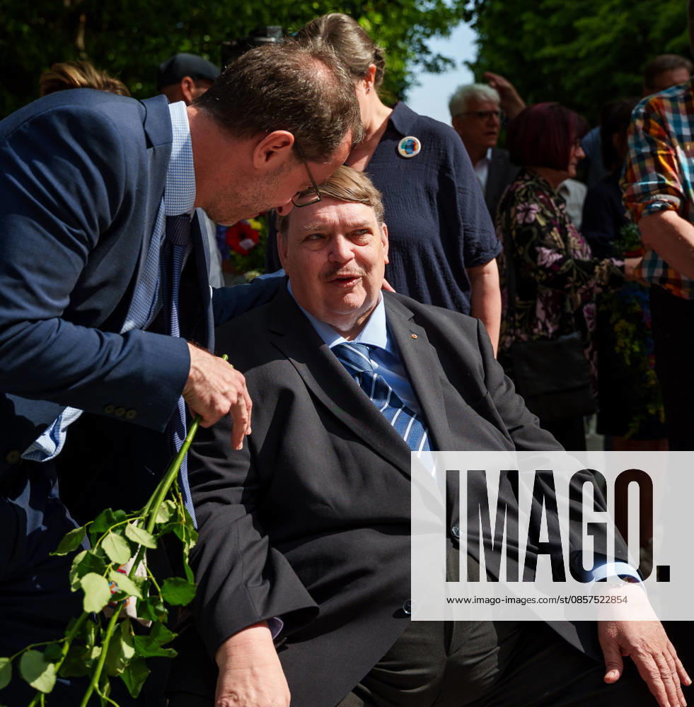 Spokesman of the Sudeten German Landsmannschaft BERND POSSELT (CSU) during a commemorative ceremony honoring the victims of Nazism in Brno, Czech Republic, on May 25, 2026. The 76th Congress of Sudeten Germans took place in Brno, Czech Republic, from May 22 to 25, 2026, marking the first time the event was held in the country. Brno Czech Republic - ZUMAc315 20260525_zsp_c315_012