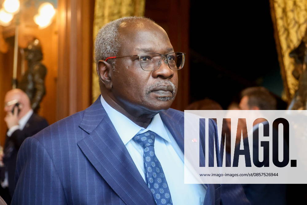 RUSSIA, MOSCOW - MAY 25, 2026: Cameroon s Ambassador to Russia Mahamat Paba Sale is seen before a reception for the heads of missions at the Reception House of Russia’s Ministry of Foreign Affairs on Africa Day. Sergei Fadeichev TASS 93027300