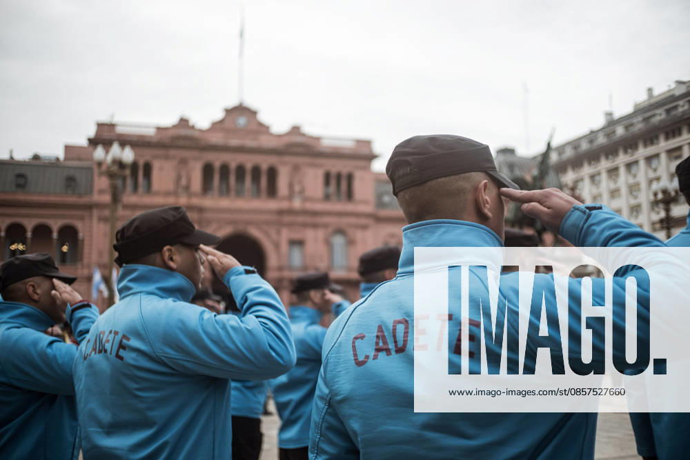 Argentine President Javier Milei leads May 25 national celebrations alongside cabinet ministers and Buenos Aires Mayor Jorge Macri, without Vice President Victoria Villarruel. Following a mass led by Archbishop Jorge GarcoÂa Cuerva, the government delegation will return to the Casa Rosada for a key cabinet meeting amid internal tensions within the ruling coalition. Caba Argentina - ZUMAf175 20260525_zip_f175_021