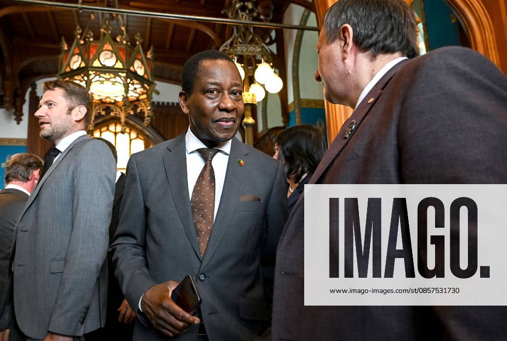 Russia Africa Day 9173336 25.05.2026 Ambassador of the Republic of Benin to Russia Aniset Gabriel Kochofa attends a gala reception for heads of diplomatic missions to mark Africa Day in Moscow, Russia. Kristina Solovyova Sputnik Moscow Russia