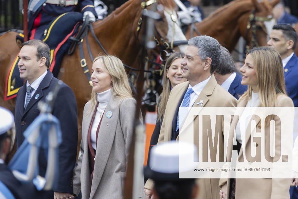 Argentina: President Javier Milei leads the Tedeum. President Javier Milei presides over the traditional Tedeum at the Metropolitan Cathedral. This religious ceremony celebrates the Revolution of May 25, 1810, a historic date marking the establishment of Argentinas first national government. In the photo: Jorge Macri, Mayor of Buenos Aires, arriving at the Cathedral. Buenos Aires Argentina