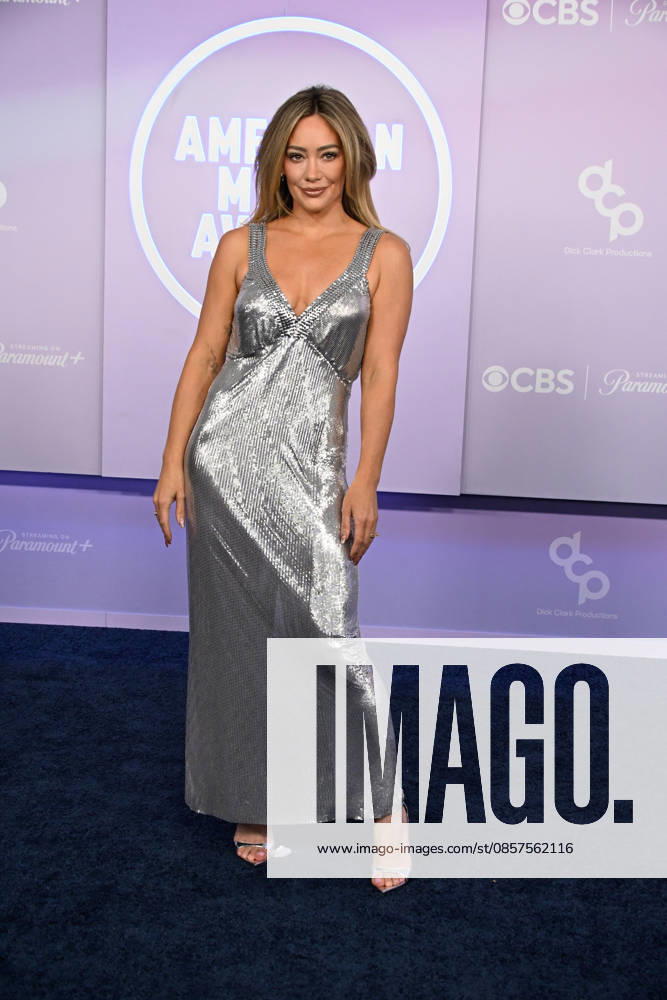 LAS VEGAS, NV - MAY 25: Hilary Duff at the 52nd American Music Awards on May 25, 2026 at the MGM Grand Garden Arena in Las Vegas, Nevada. Credit: Mindy Small USA - ZUMAa123 20260525_zaa_a123_099