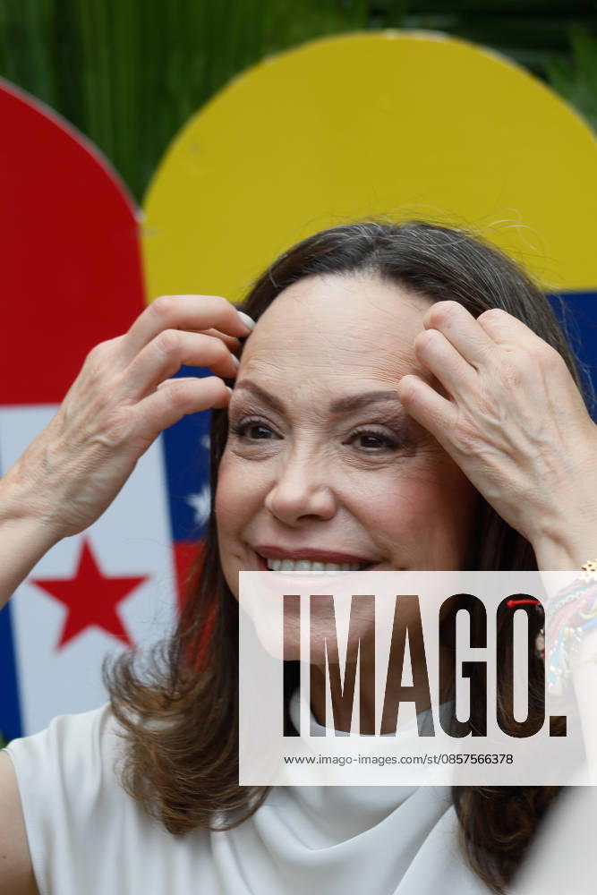 Maria Corina Machado visits Panama PANAMA CITY, PANAMA - MAY 25: Venezuelan opposition leader and winner of the Nobel Peace Prize Maria Corina Machado arrives to the National Assembly in Panama City, Panama on May 25, 2026. Machado who is announced her candidacy for the presidency of Venezuela, is visiting Panama as part of a regional tour, during which she is set to meet with members of the Venezuelan diaspora and Panamanian President Jose Raul Mulino. Daniel Gonzalez Anadolu Panama City Panama. Editorial use only. Please get in touch for any other usage.