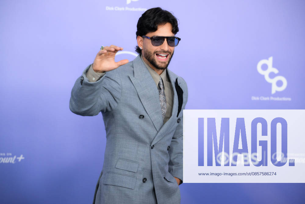 MALUMA Colombian rapper and singer-songwriter arrives at the Red Carpet during The Annual 52nd American Music Awards at the MGM Grand Arena in Las Vegas. Las Vegas USA - ZUMAo117 20260525_zsp_o117_154