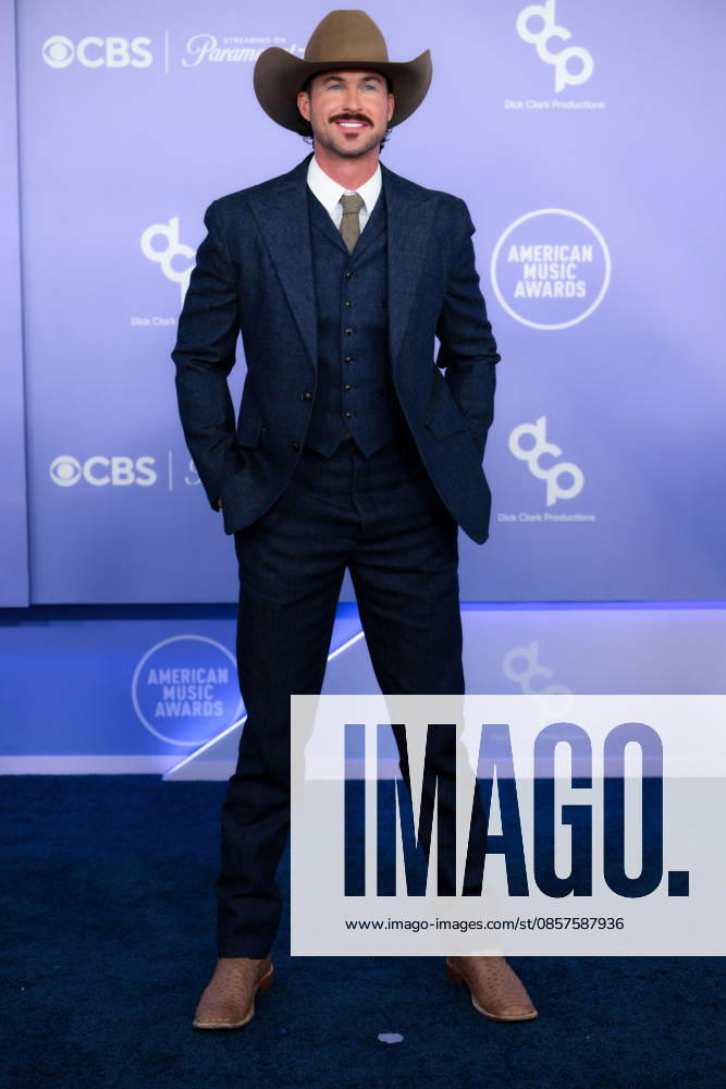 RILEY GREEN American singer-songwriter arrives at the Red Carpet during The Annual 52nd American Music Awards at the MGM Grand Arena in Las Vegas. Las Vegas USA - ZUMAo117 20260525_zsp_o117_180