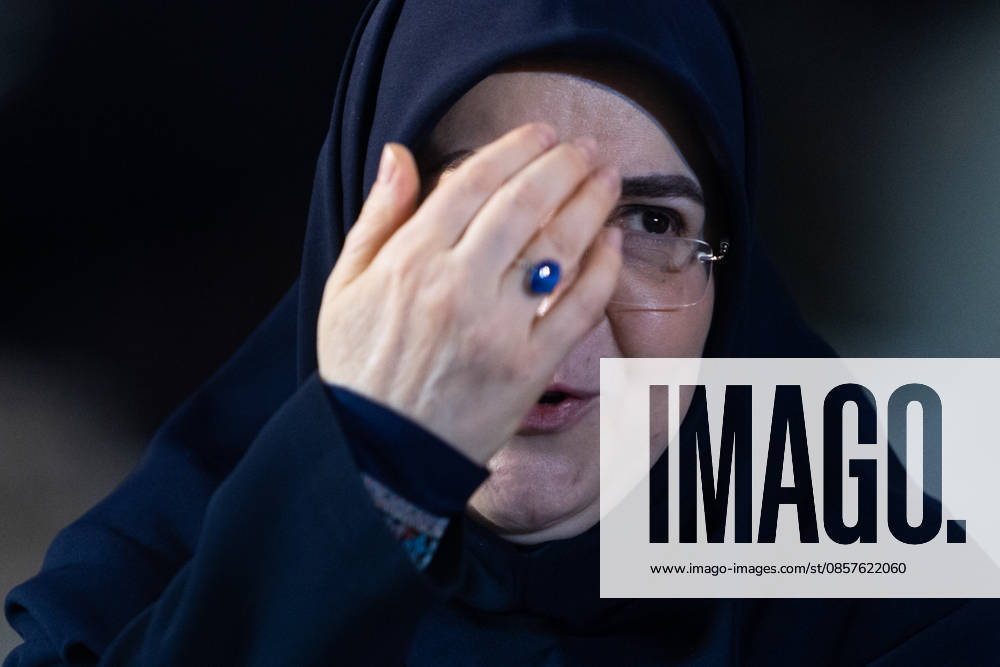 Fatemeh Mohajerani, spokesperson of the Iranian government, in Tehran - 26 May 2026 Fatemeh Mohajerani, spokesperson of the Iranian government, is seen during her weekly press conference in Tehran. Tehran Iran