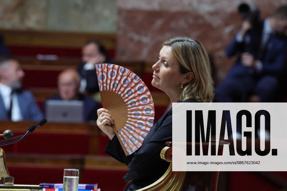 Questions to the Government Session - Paris French President of National Assembly Yael Braun-Pivet seen here during a session of Questions to the Government at the French National Assembly in Paris, France on May 26th, 2026. Photo by Henri Szwarc ABACAPRESS.COM Paris France
