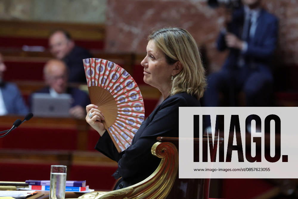 Questions to the Government Session - Paris French President of National Assembly Yael Braun-Pivet seen here during a session of Questions to the Government at the French National Assembly in Paris, France on May 26th, 2026. Photo by Henri Szwarc ABACAPRESS.COM Paris France