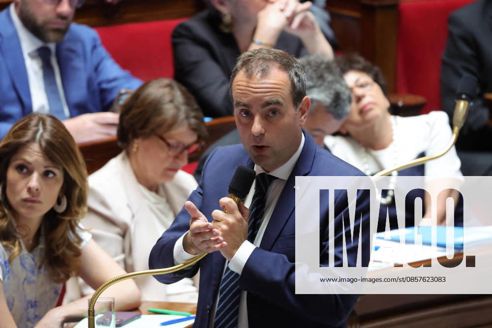 Questions to the Government Session - Paris French Prime Minister Sebastien Lecornu seen here during a session of Questions to the Government at the French National Assembly in Paris, France on May 26th, 2026. Photo by Henri Szwarc ABACAPRESS.COM Paris France