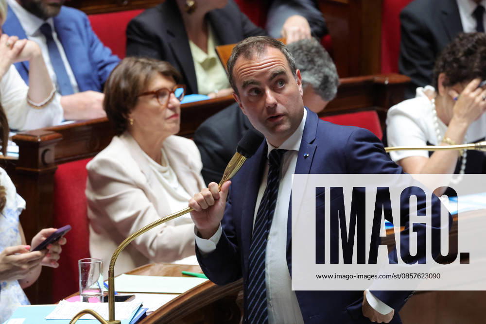 Questions to the Government Session - Paris French Prime Minister Sebastien Lecornu seen here during a session of Questions to the Government at the French National Assembly in Paris, France on May 26th, 2026. Photo by Henri Szwarc ABACAPRESS.COM Paris France