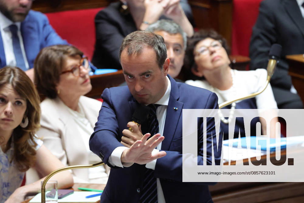 Questions to the Government Session - Paris French Prime Minister Sebastien Lecornu seen here during a session of Questions to the Government at the French National Assembly in Paris, France on May 26th, 2026. Photo by Henri Szwarc ABACAPRESS.COM Paris France