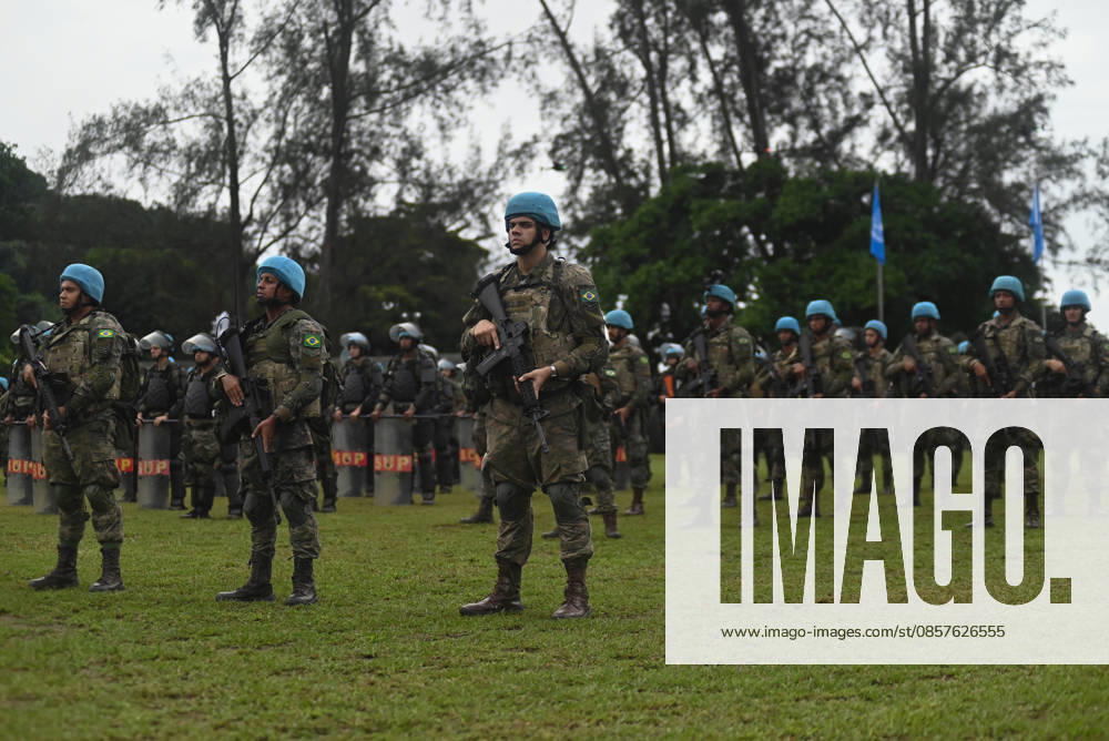 UN to assess whether the Brazilian Navy Marine Corps remains at the top of the global rankings for peacekeeping readiness RIO DE JANEIRO, BRAZIL, MAY 26 : A view of the Brazilian Army forces training as in the coming days, the UN will assess whether the Brazilian Navy Marine Corps remains at the top of the global rankings for peacekeeping readiness in Rio de Janeiro, Brazil on May 26, 2026. The Brazilian Navy Marine Corps undergoes rigorous inspections by the UN (United Nations) to certify and recertify elite troops at the highest level. The most recent operational assessment, held at the Ilha do Governador Naval Complex, involved more than 500 military personnel, bomb disposal robots, drones, armored vehicles, and machine guns in combat a
