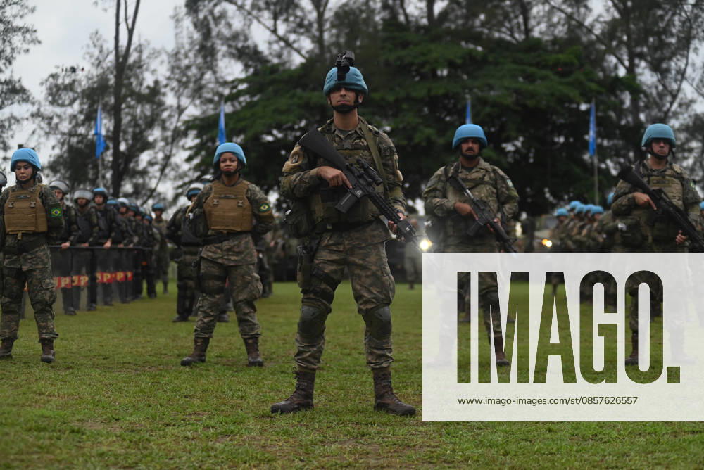 UN to assess whether the Brazilian Navy Marine Corps remains at the top of the global rankings for peacekeeping readiness RIO DE JANEIRO, BRAZIL, MAY 26 : A view of the Brazilian Army forces training as in the coming days, the UN will assess whether the Brazilian Navy Marine Corps remains at the top of the global rankings for peacekeeping readiness in Rio de Janeiro, Brazil on May 26, 2026. The Brazilian Navy Marine Corps undergoes rigorous inspections by the UN (United Nations) to certify and recertify elite troops at the highest level. The most recent operational assessment, held at the Ilha do Governador Naval Complex, involved more than 500 military personnel, bomb disposal robots, drones, armored vehicles, and machine guns in combat a