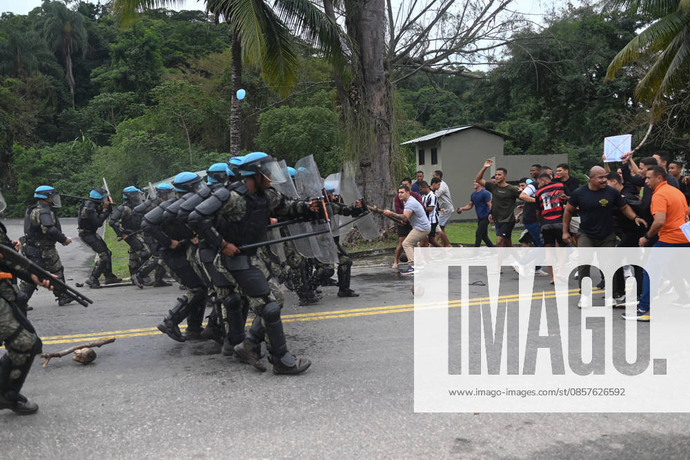 UN to assess whether the Brazilian Navy Marine Corps remains at the top of the global rankings for peacekeeping readiness RIO DE JANEIRO, BRAZIL, MAY 26 : A view of the Brazilian Army forces training as in the coming days, the UN will assess whether the Brazilian Navy Marine Corps remains at the top of the global rankings for peacekeeping readiness in Rio de Janeiro, Brazil on May 26, 2026. The Brazilian Navy Marine Corps undergoes rigorous inspections by the UN (United Nations) to certify and recertify elite troops at the highest level. The most recent operational assessment, held at the Ilha do Governador Naval Complex, involved more than 500 military personnel, bomb disposal robots, drones, armored vehicles, and machine guns in combat a