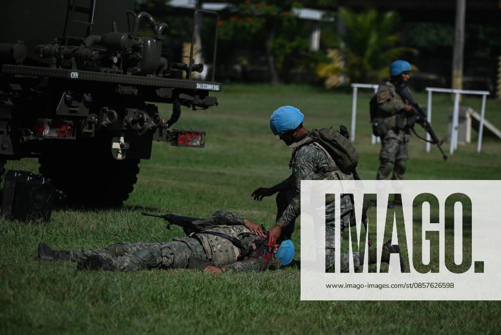 UN to assess whether the Brazilian Navy Marine Corps remains at the top of the global rankings for peacekeeping readiness RIO DE JANEIRO, BRAZIL, MAY 26 : A view of the Brazilian Army forces training as in the coming days, the UN will assess whether the Brazilian Navy Marine Corps remains at the top of the global rankings for peacekeeping readiness in Rio de Janeiro, Brazil on May 26, 2026. The Brazilian Navy Marine Corps undergoes rigorous inspections by the UN (United Nations) to certify and recertify elite troops at the highest level. The most recent operational assessment, held at the Ilha do Governador Naval Complex, involved more than 500 military personnel, bomb disposal robots, drones, armored vehicles, and machine guns in combat a