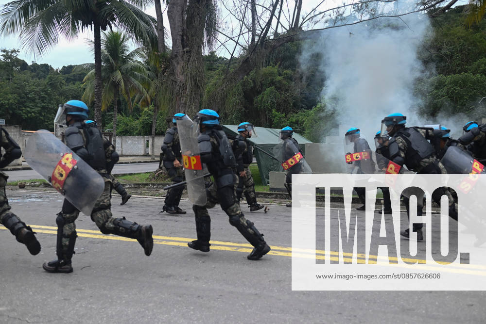 UN to assess whether the Brazilian Navy Marine Corps remains at the top of the global rankings for peacekeeping readiness RIO DE JANEIRO, BRAZIL, MAY 26 : A view of the Brazilian Army forces training as in the coming days, the UN will assess whether the Brazilian Navy Marine Corps remains at the top of the global rankings for peacekeeping readiness in Rio de Janeiro, Brazil on May 26, 2026. The Brazilian Navy Marine Corps undergoes rigorous inspections by the UN (United Nations) to certify and recertify elite troops at the highest level. The most recent operational assessment, held at the Ilha do Governador Naval Complex, involved more than 500 military personnel, bomb disposal robots, drones, armored vehicles, and machine guns in combat a
