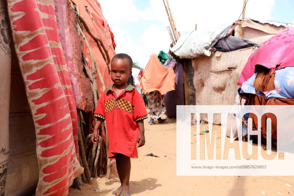 Camps turn into permanent settlements amid ongoing crisis in Somalia MOGADISHU, SOMALIA - MAY 26: A boy walks among tents as millions of people living in camps that have gradually turned into permanent settlements, where they continue to face difficult living conditions amid insecurity, conflict and drought in the capital Mogadishu, Somalia, on May 26, 2026. Metin Yuksel Kaya Anadolu Mogadishu Somalia. Editorial use only. Please get in touch for any other usage.