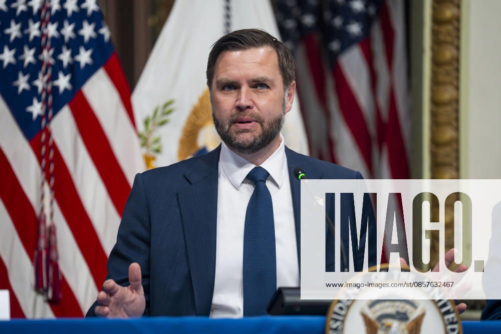 Vice President JD Vance speaks during a roundtable on anti-fraud initiatives in the Indian Treaty Room in the Eisenhower Executive Building near the White House in Washington, DC on Tuesday, May 26, 2026. WAP20260526302 BONNIExCASH