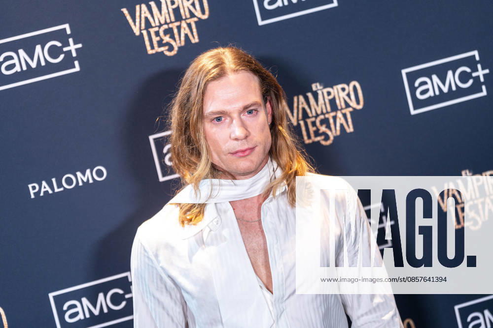 Australian actor SAM REID attends the launch party for AMC s new series The Vampire Lestat , inspired by Anne Rice s famous novel. The party, held in Madrid, featured a design led by Spanish designer Palomo. Madrid SPAIN - ZUMAc270 20260526_zip_c270_014