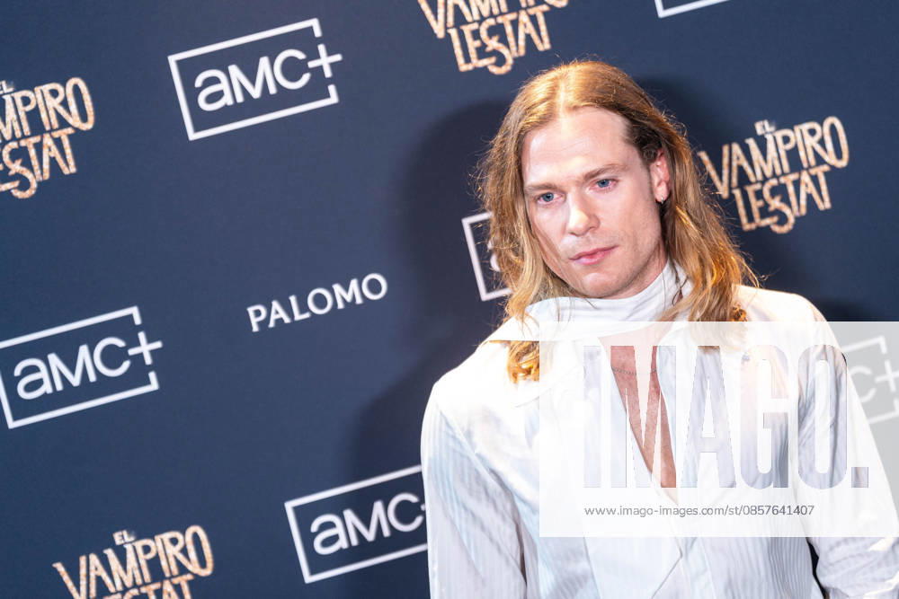 Australian actor SAM REID attends the launch party for AMC s new series The Vampire Lestat , inspired by Anne Rice s famous novel. The party, held in Madrid, featured a design led by Spanish designer Palomo. Madrid SPAIN - ZUMAc270 20260526_zip_c270_013