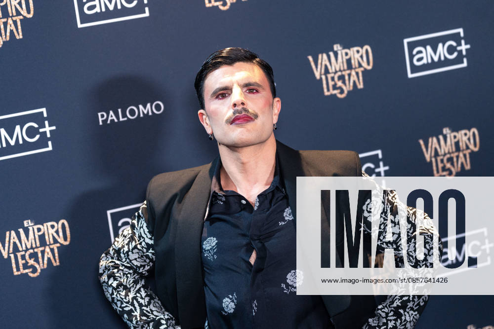 Spanish artist RODRIGO CUEVAS attends the launch party for AMC s new series The Vampire Lestat , inspired by Anne Rice s famous novel. The party, held in Madrid, featured a design led by Spanish designer Palomo. Madrid SPAIN - ZUMAc270 20260526_zip_c270_005