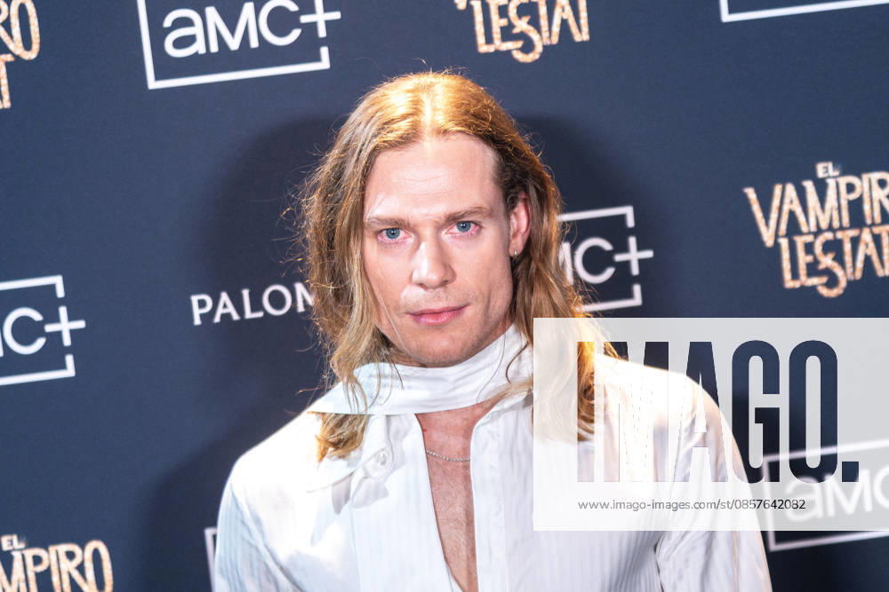 Australian actor SAM REID attends the launch party for AMC s new series The Vampire Lestat , inspired by Anne Rice s famous novel. The party, held in Madrid, featured a design led by Spanish designer Palomo. Madrid SPAIN - ZUMAc270 20260526_zip_c270_010