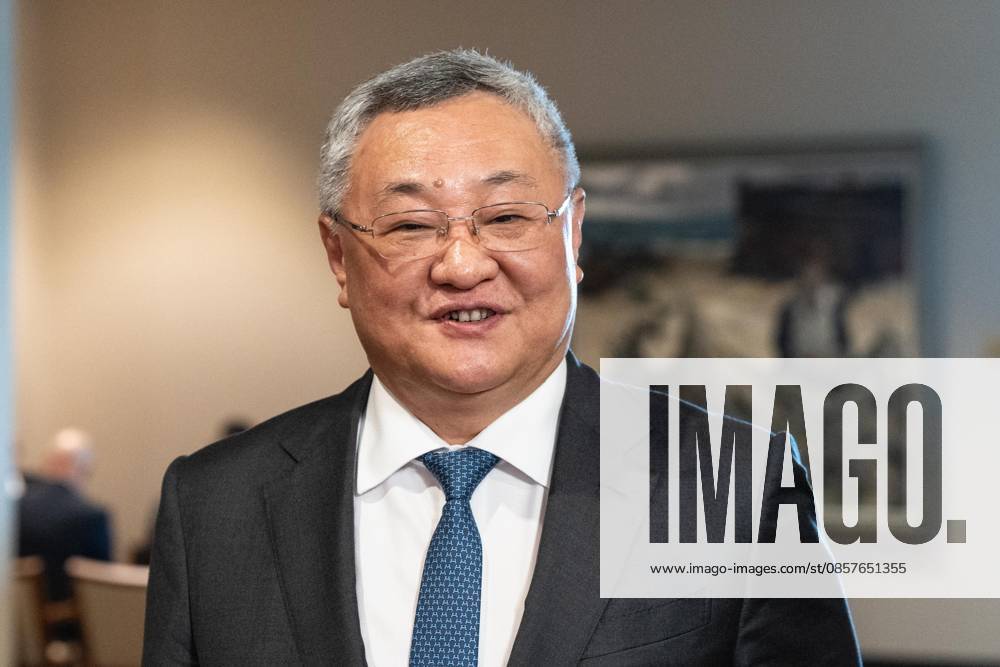 Ambassador Fu Cong of China seen on sidelines of Security Council meeting on Upholding the purposes and principles of the UN Charter and strengthening the UN-centered international system at UN Headquarters in New York, NY on May 26, 2026. China organized this meeting as it is a President of Security Council for the month of May. New York USA - ZUMAr339 20260526_znp_r339_038